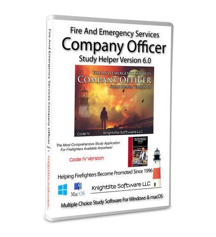 Fire And Emergency Services Company Officer Study Helper Version 6.0