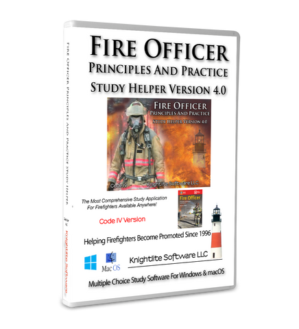 Fire Officer Principles And Practice Study Helper Version 4.0