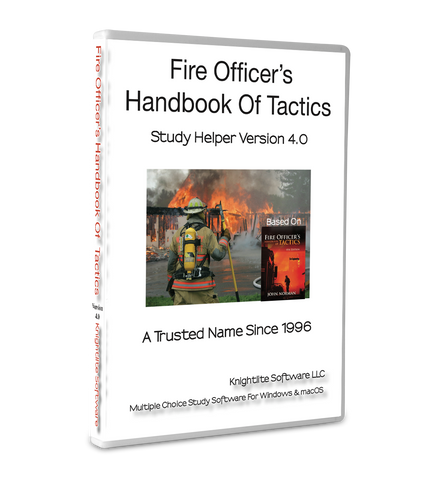 Fire Officer Handbook Of Tactics Study Helper Version 4.0