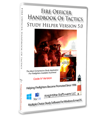 Fire Officer Handbook Of Tactics Study Helper Version 5.0